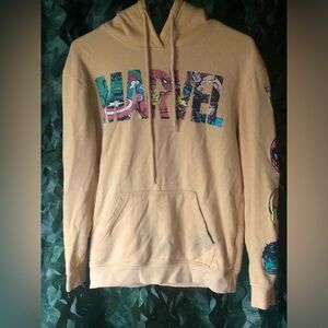 Yellow Marvel Hoodie